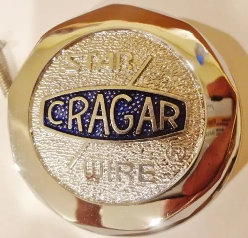 Cragar Star Wire Chrome Single Center Cap 1
