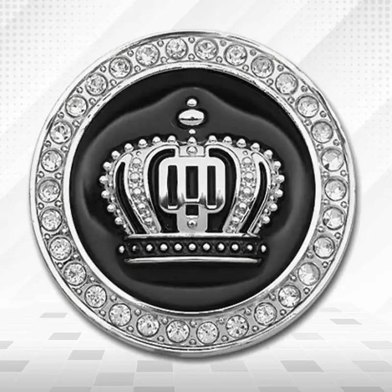 Crown Steering Logo (Metal) 2