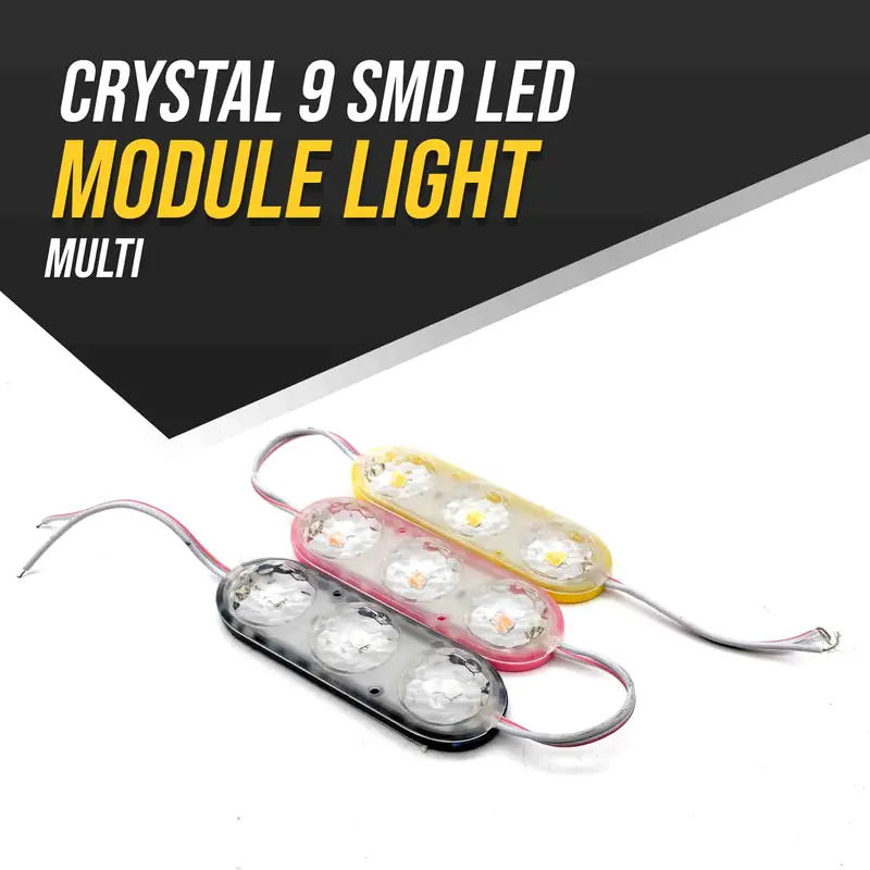 Crystal 9 Smd Led Module Light Multi 1
