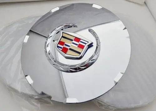 Cts 17" Chrome Factory Emblem 2008 And 2009 Only Set Of 4 1