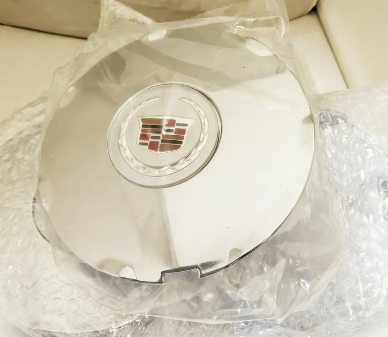 Cts 17" Chrome Factory Oem Silver Center Cap 2008 And 2009 Set Of 4 1