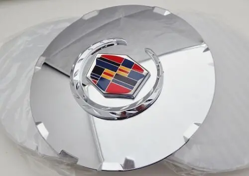 Cts 17" Chrome Factory Style Emblem 2008 And 2009 Only Set Of 4 1