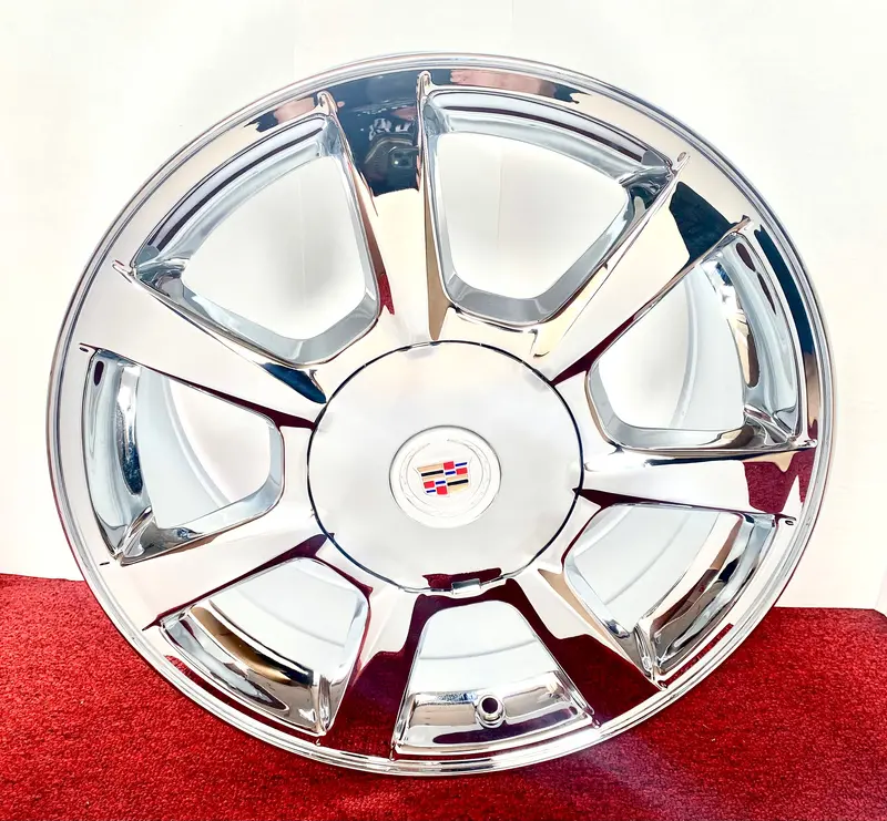 Cts 17" Chrome Genuine Factory Gm Set Of 4 Wheels 2008-2013 4623 1