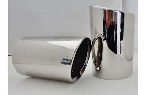 Cts 2Pc Exhaust Tips Stainless Steel 2008-2013 1