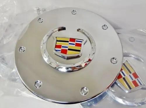 Cts Chrome Factory Emblem Center Caps Set Of 4 2003 And 2004 Only 1