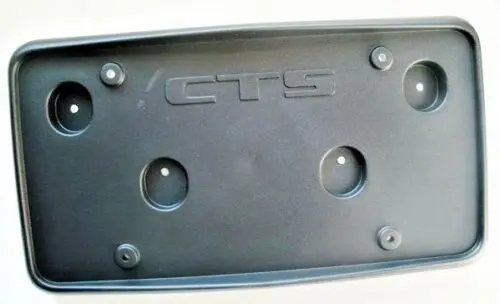 Cts License Plate Bracket 2003-2007 1