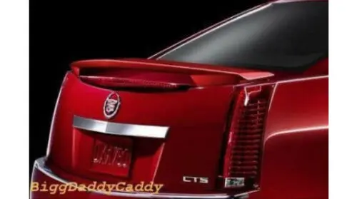 Cts Sedan Factory Style Rear Spoiler Red Tricoat 2008-2013 1
