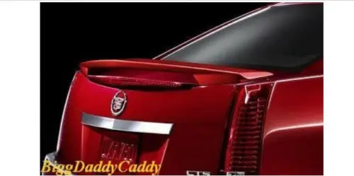 Cts Sedan Factory Style Rear Spoiler White Diamond 2008-2013 1