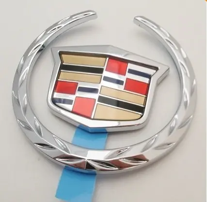Cts Sedan Rear Wreath And Crest Chrome 2014-2015 1