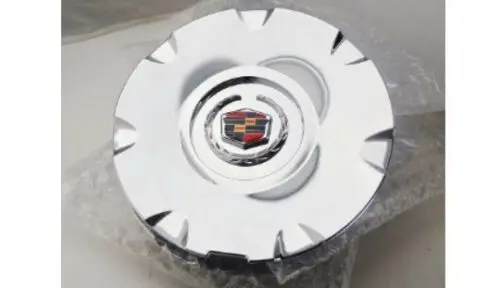 Cts Sts 17" Chrome Factory Style Emblem Center Caps Set Of 4 1
