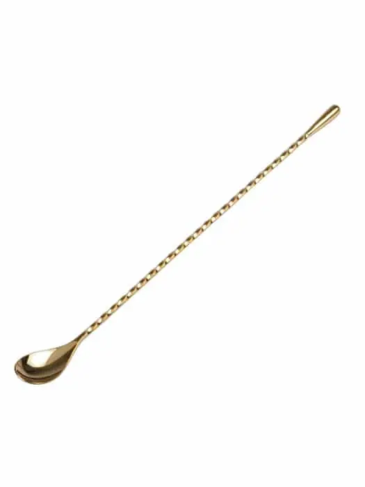 Cuillère Teardrop 30Cm Plaquée Or - Yukiwa 1