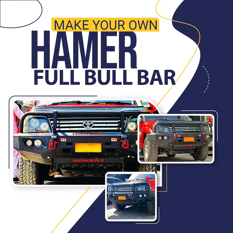 Custom Hamer Full Bull Bar 1