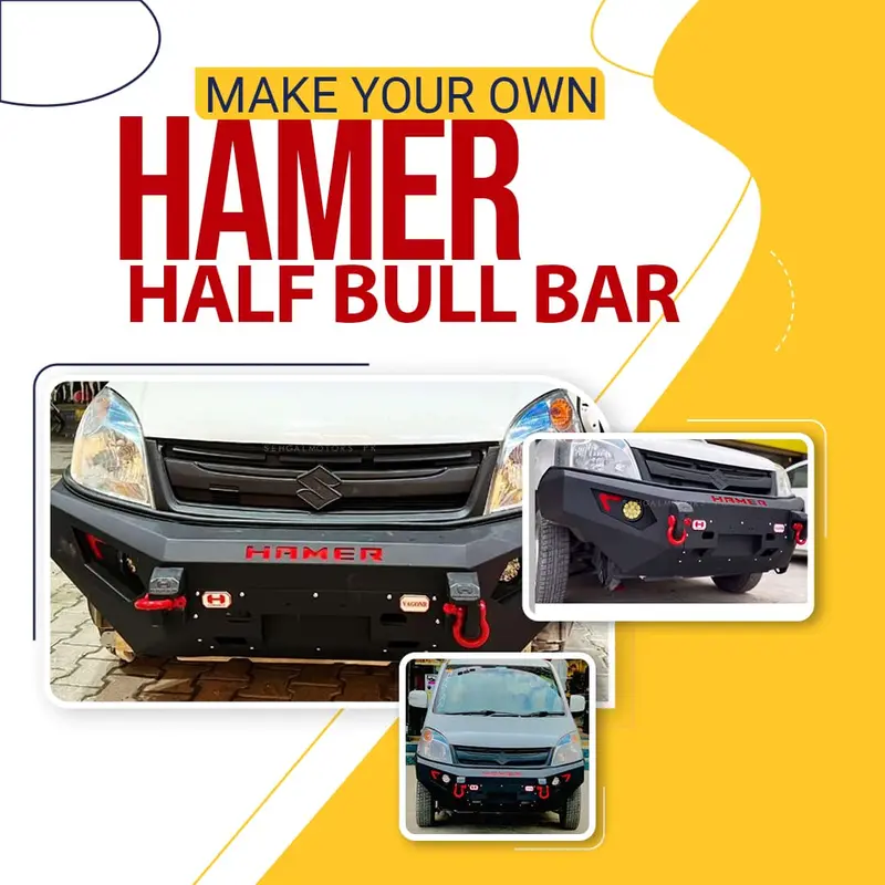 Custom Hamer Half Bull Bar 1