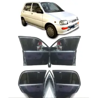 Daihatsu Cuore L500 Custom Fit Retractable Curtains 2002 - 2012 - Sun Shade - Parda 2