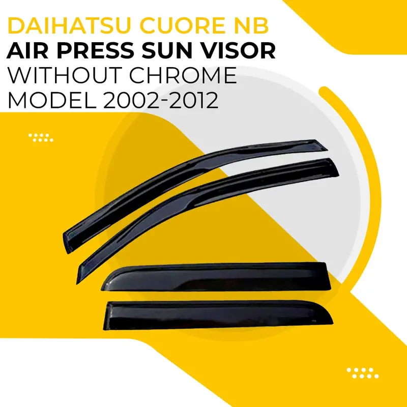 Daihatsu Cuore Nb Air Press Sun Visor Without Chrome 2002 - 2012 1