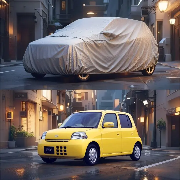 Daihatsu Esse Maximus Non Woven Car Top Cover - Model 2005-2011 - Scratchproof Waterproof 1
