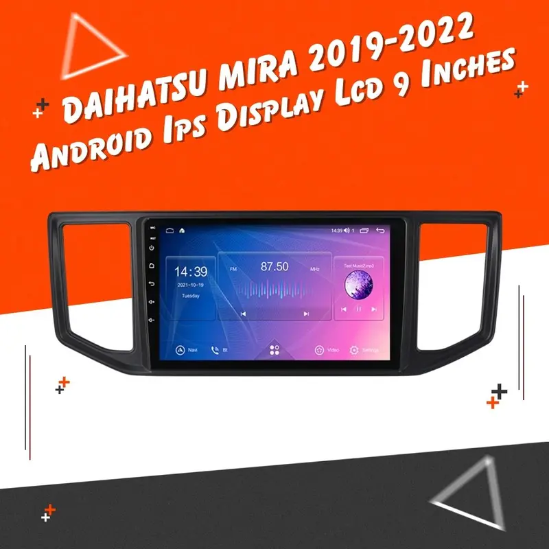 Daihatsu Mira Android Lcd Black 10 Inches 2019-2024 1