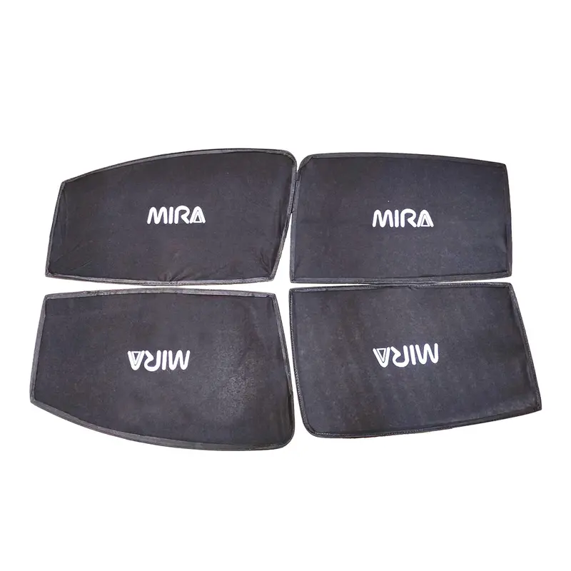 Daihatsu Mira Foldable & Flexible Sunshade With Logo 2006 - 2018 - Side Sun Shade 2