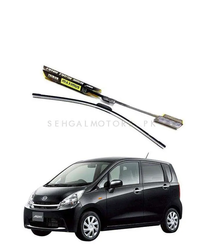 Daihatsu Move Maximus Premium Silicone Wiper Blades 2011 - 2014 1