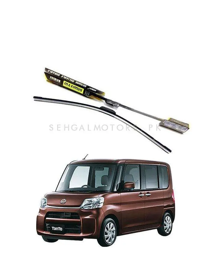 Daihatsu Tanto Maximus Premium Silicone Wiper Blades - Model 2013-2017 1