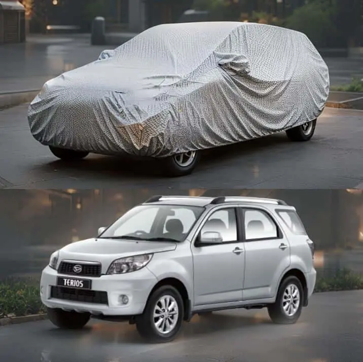 Daihatsu Terios Maximus Non Woven Car Top Cover 2012-2017 - - Scratchproof Waterproof - Without Belt 1