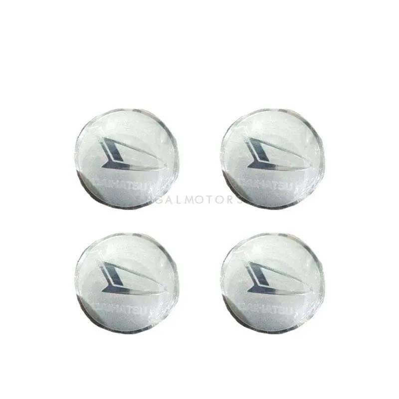 Daihatsu Wheel Cap Logo Chrome Center Hub Badge Sticker - 4 Pcs 2
