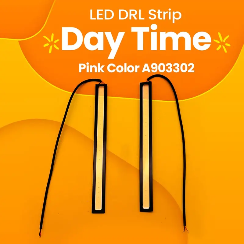 Day Time Led Drl Strip Pink Color A903302 1