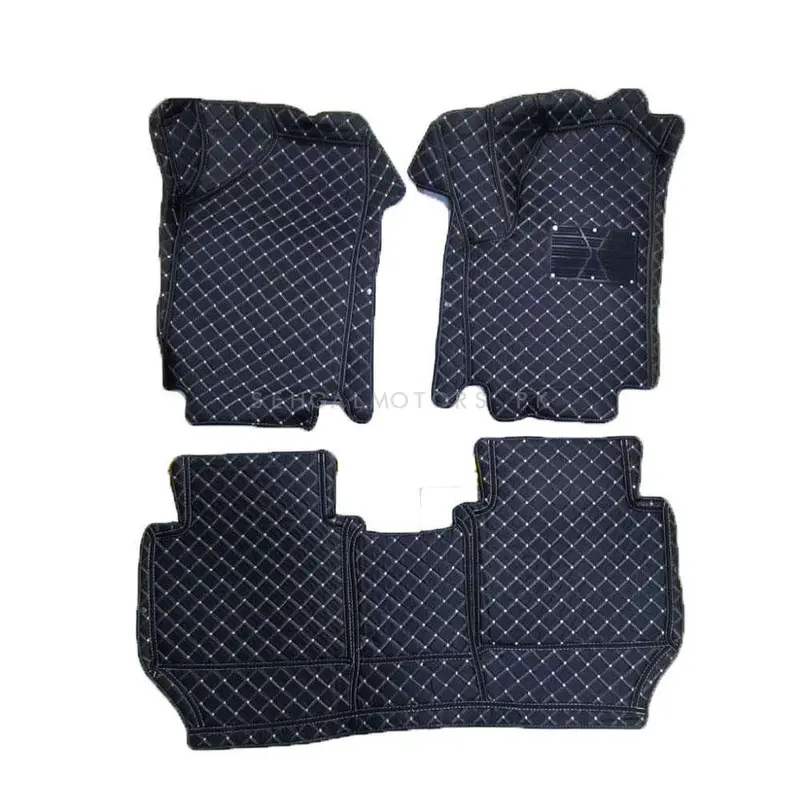 Dfsk Glory 500 7D Floor Mats - Black 3 Pcs Set 2020 - 2025 2