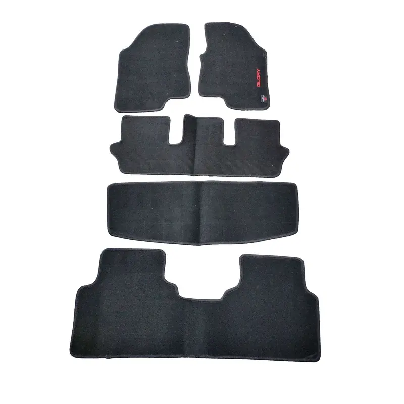 Dfsk Glory 580 Black Carpet Floor Mat 5 Pcs 2020 - 2025 - Mix Design 2