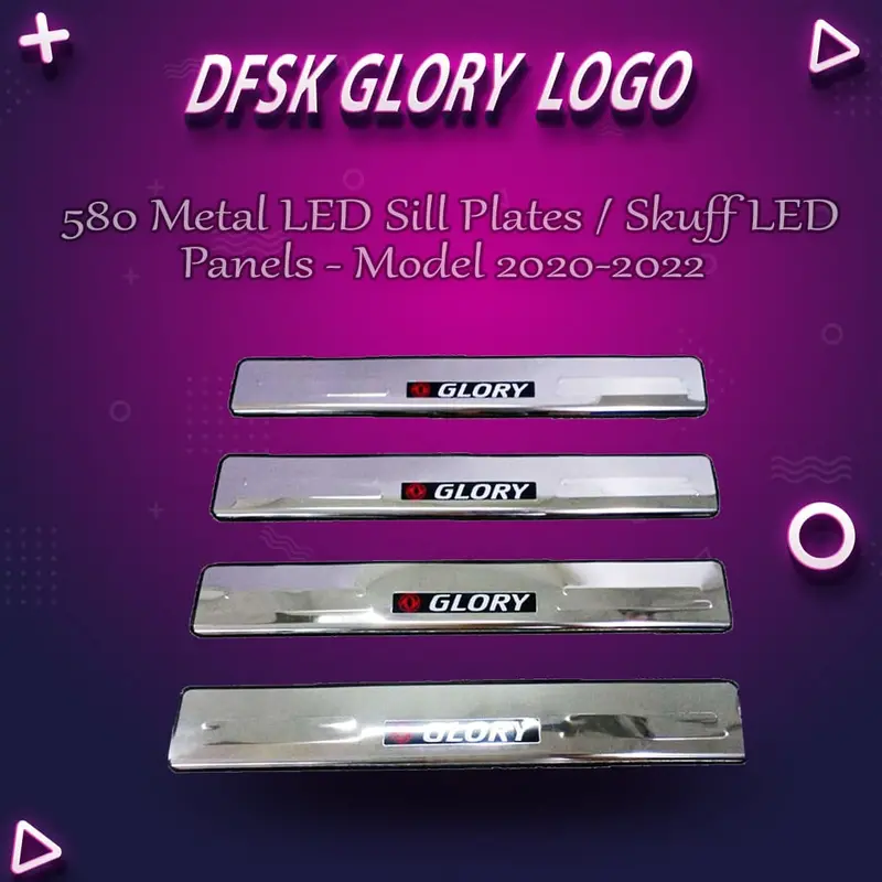 Dfsk Glory 580 Metal Led Sill Plates / Skuff Led Panels 2020 - 2025 1