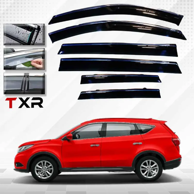 Dfsk Glory 580 Pro Air Press / Sunvisor Txr Chrome (4 Pcs) 1