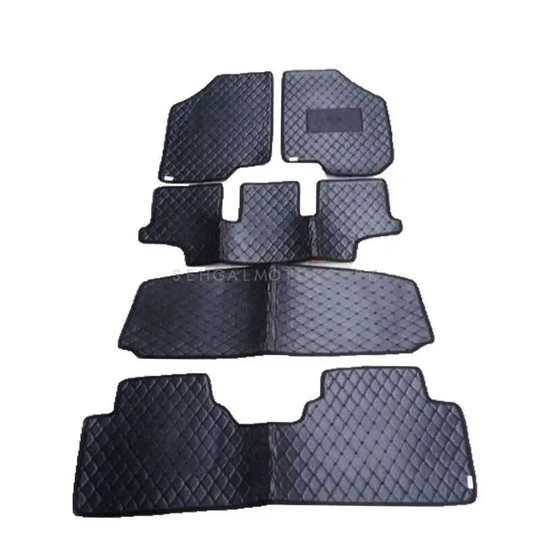 Dfsk Glory 7D Eco Floor Mats Black 2020 - 2025 - Stitched Multicolor Thread 5 Pcs 2