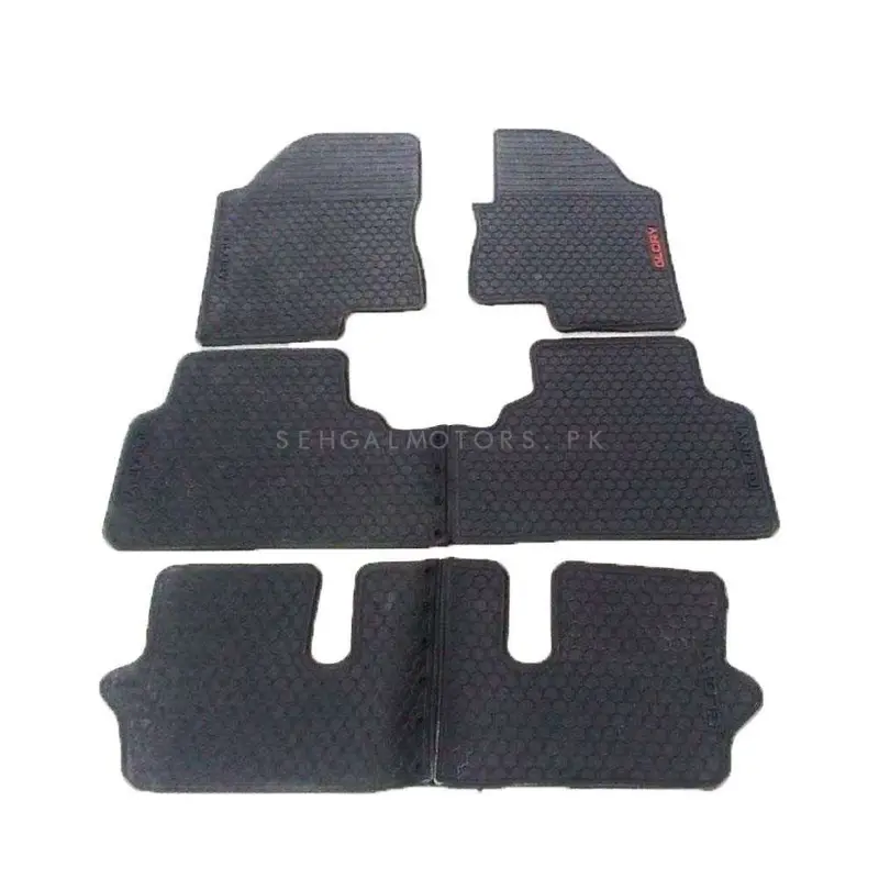 Dfsk Glory Custom Fit Pvc Rubber Floor Mat Black 2020 - 2025 - Mix Design 4 Pcs 2