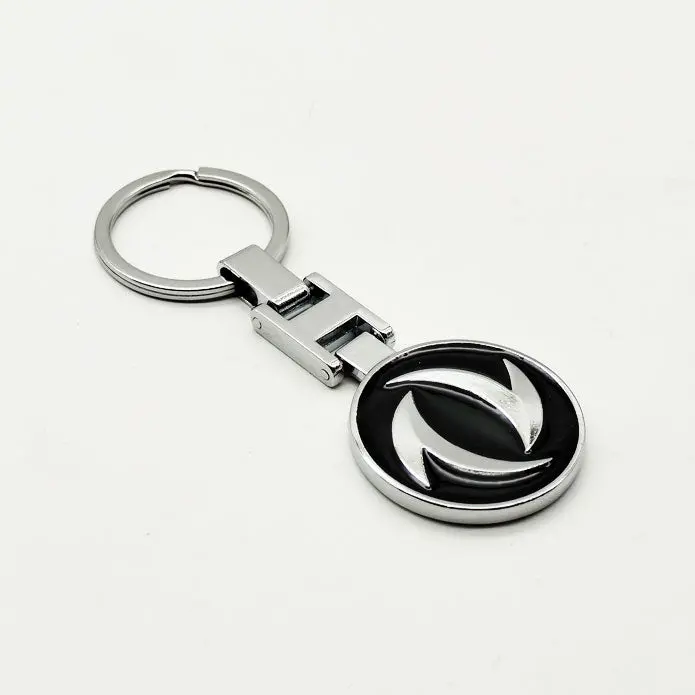 Dfsk Logo Metal Keychain Keyring - Black 2