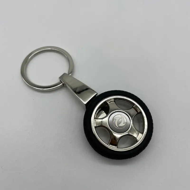 Dfsk Logo Tire Tyre Keychain Keyring 2