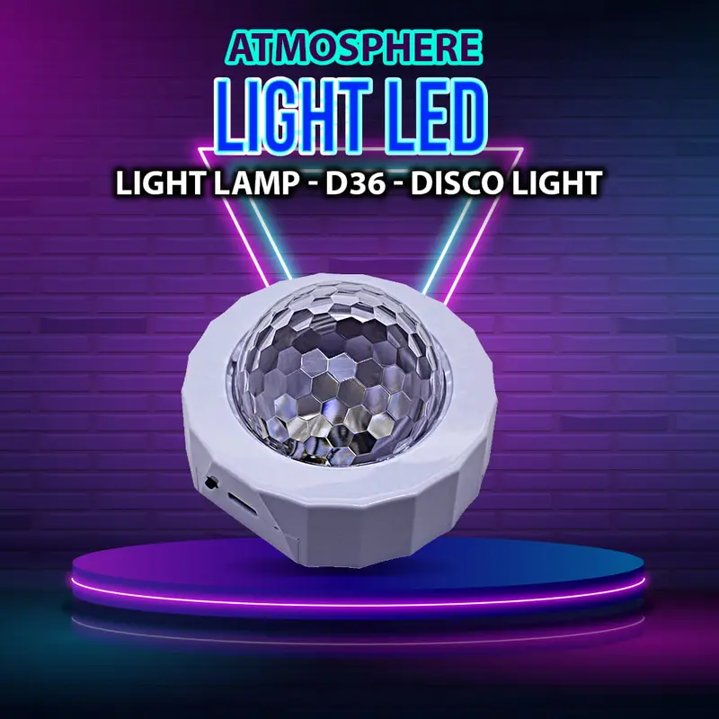 Disco Light Led Light Lamp - D36 1
