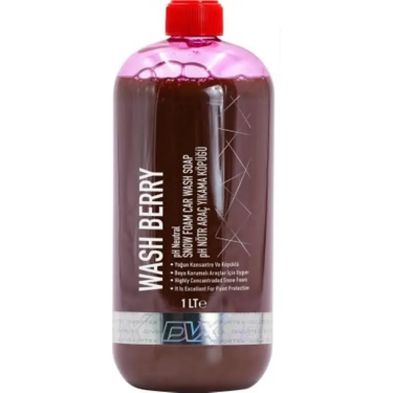 Divortex Wash Berry Ph Balanced Car Wash Soap - Pomegranate Scent (1Ltr) 1