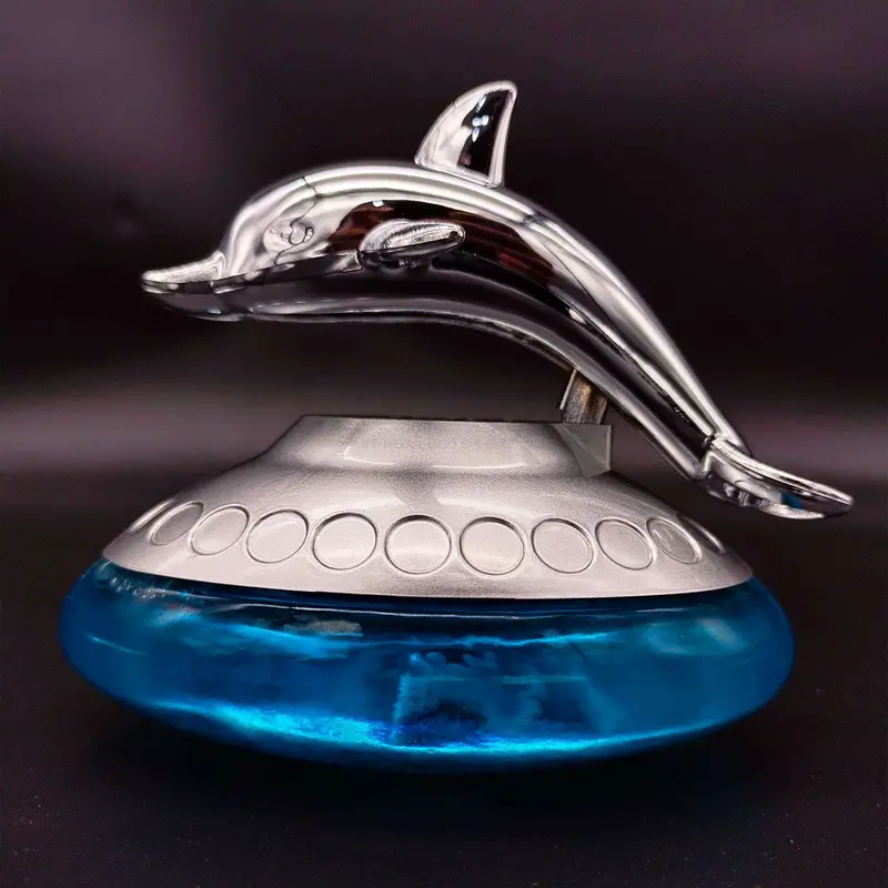 Dolphin Sculpture Dashboard Car Perfume Fragrance - Multi 2