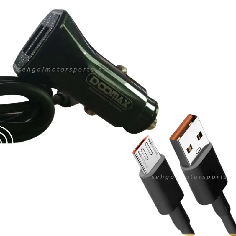 Doomax Dl-01 (Android) Car Charger With Cable 1