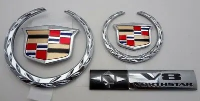 Dts Dhs Deville New Style Upgrade Emblem Package Chrome 2000 2001 1