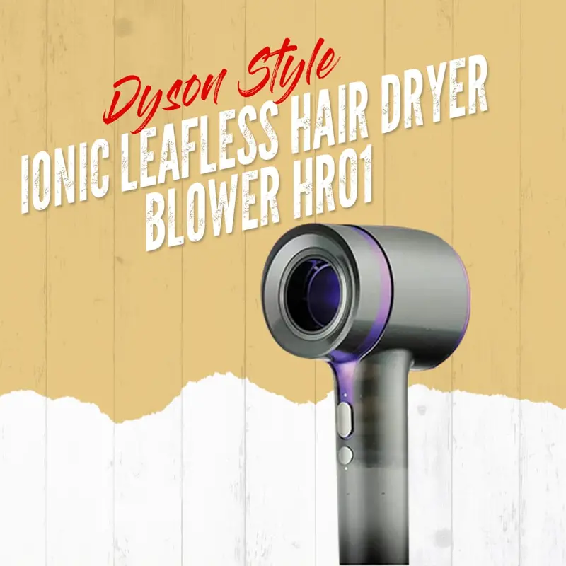 Dyson Style Ionic Leafless Hair Dryer Blower Hr01 1