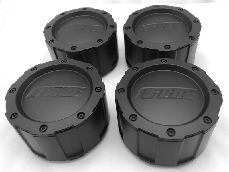 Eagle Black Wheel Center Cap Set Of Four # 3226 1