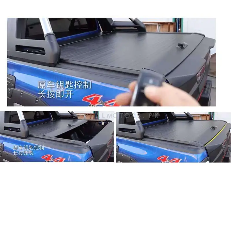 Electric Aluminum Roller Shutter Lid For Hilux Revo/Rocco - Toyota Hilux Revo | Vigo | Rocco | Pickup Truck Tonneau Cover 1