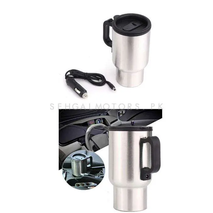 Electric Smart Mug 12V Car Electric Kettle Heated Mug 400Ml 2