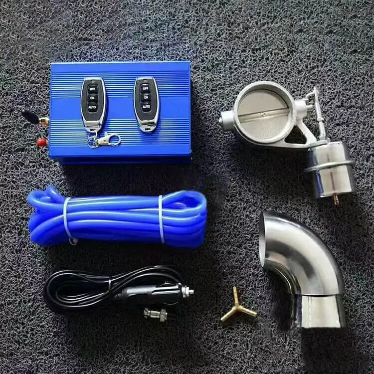 Electronic Remote Valve Exhaust Cut-Off Silencer 63Mm 1