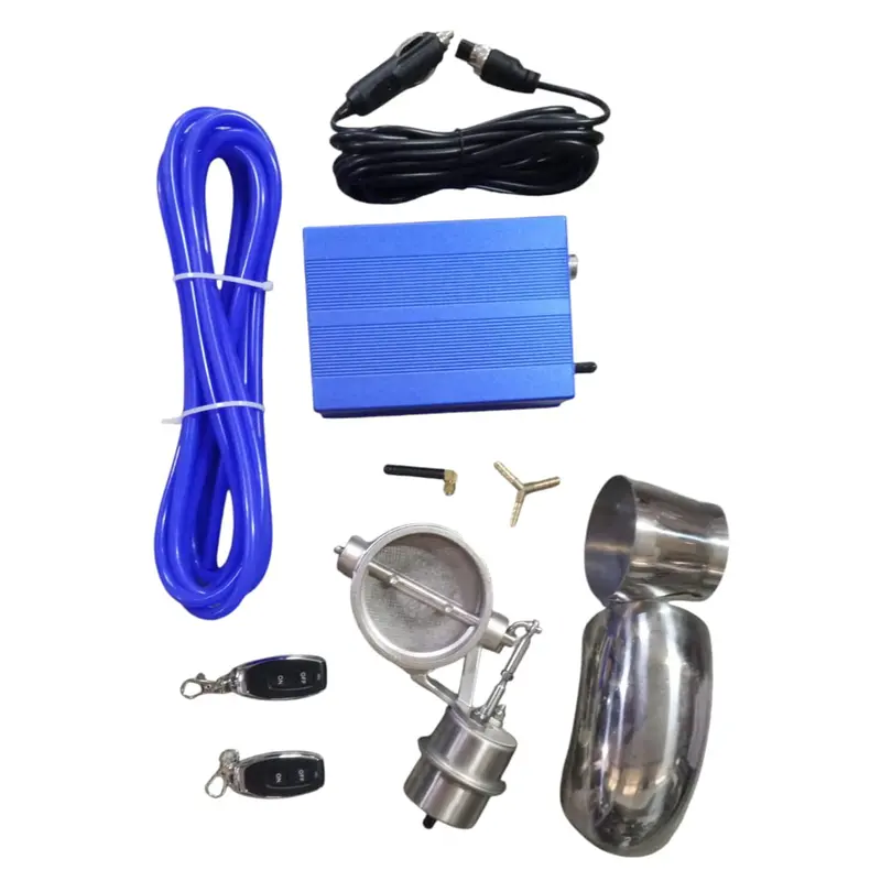 Electronic Remote Valve Exhaust Cut-Off Silencer 76Mm 2
