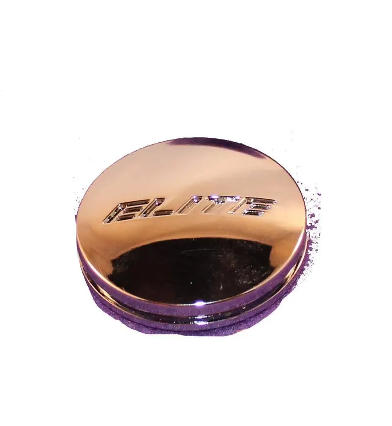 Elite Wheels 10839 Custom Center Cap Chrome (Set Of 1) 1