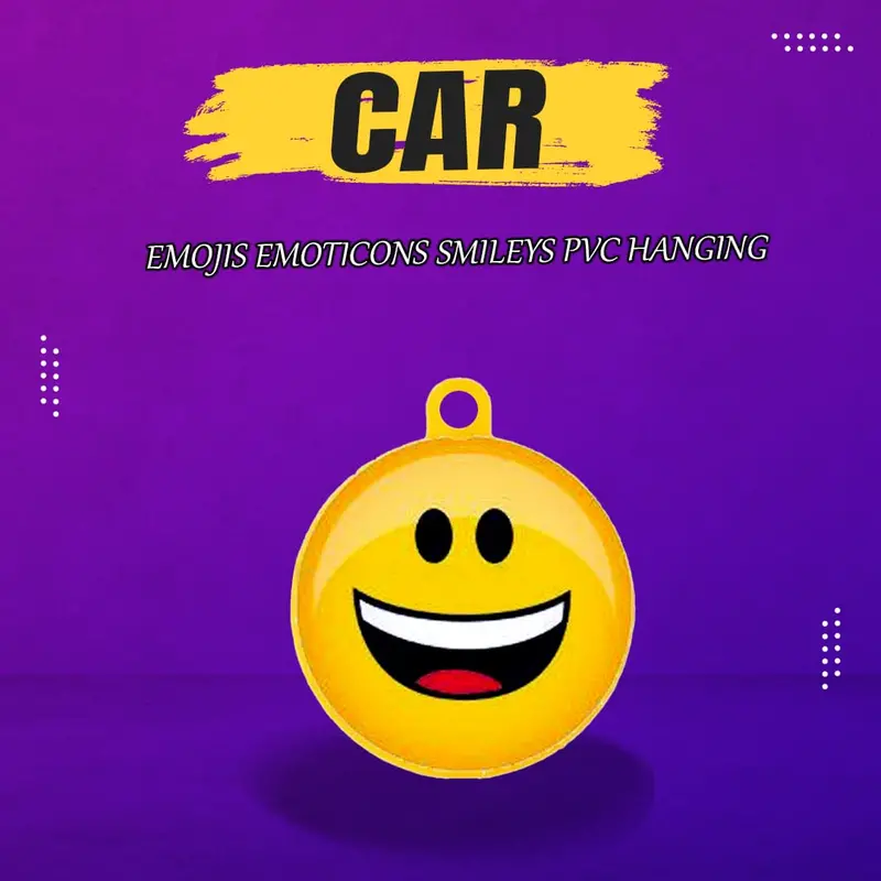 Emojis Emoticons Smileys Pvc Hanging - Multi 1