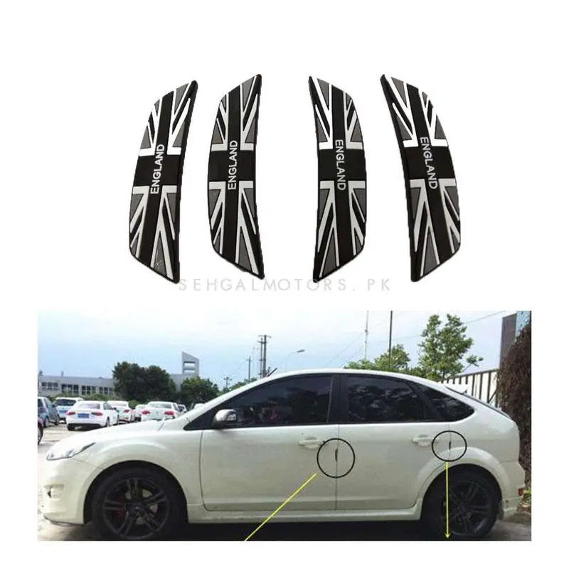 England Flag Door Guards Protectors -Multi - Edge Protection Anti-Scratch Buffer Strip 2