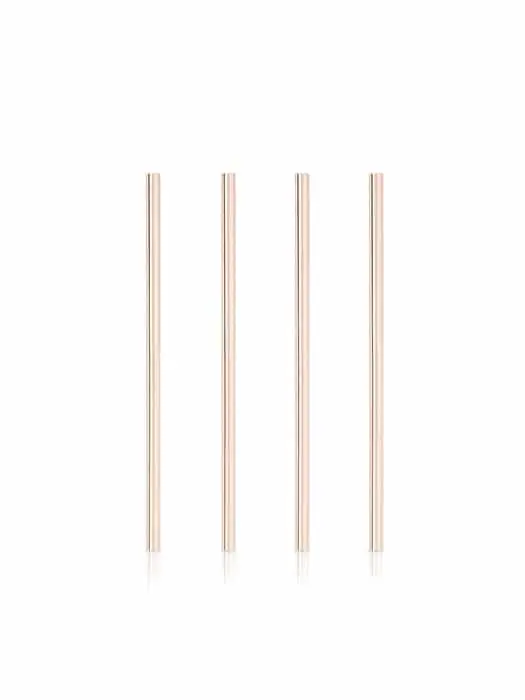 Ens De 4 Pailles Cuivre 8.5Po - Viski 1